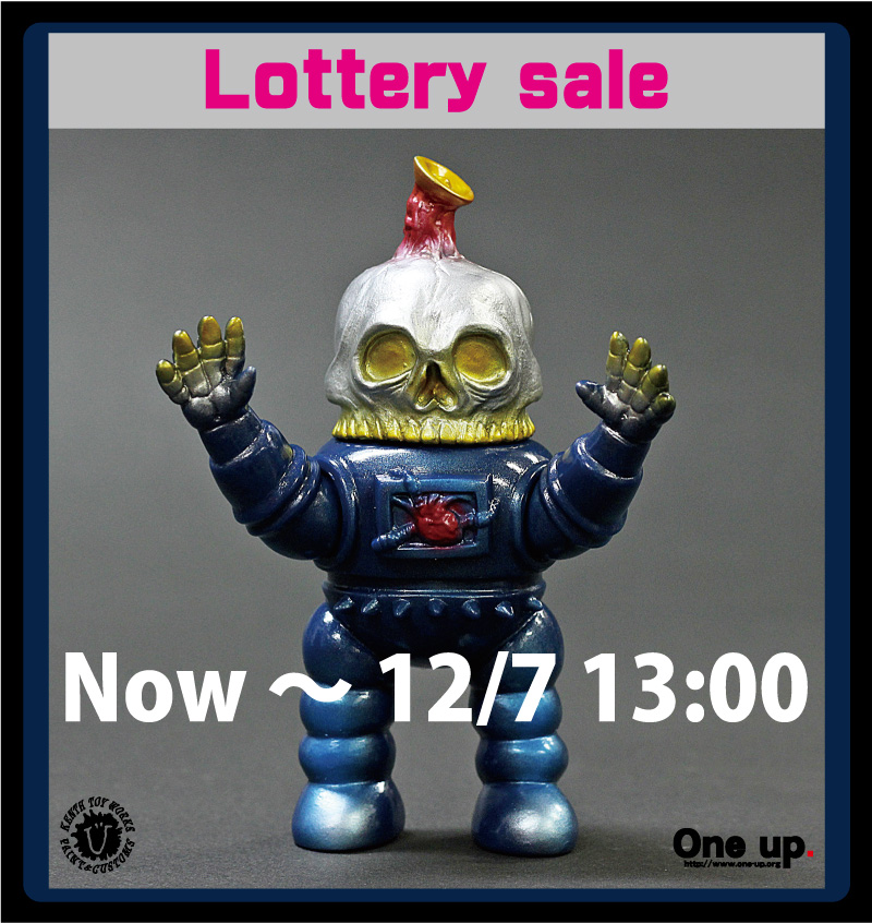 KENTH TOY WORKS x One up. ASTRO SKULLBOT 彩色：KENTH TOY WORKS 今
