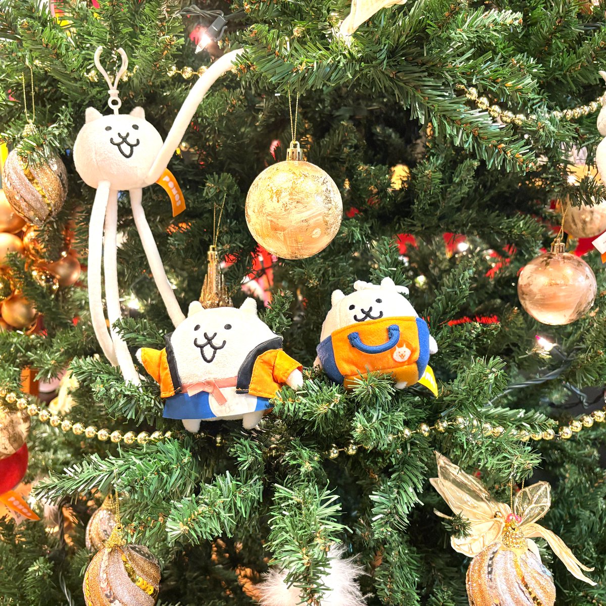 にゃんこショップ限定　スペシャルアイテム　クリスマス にゃんこツリーオーナメント