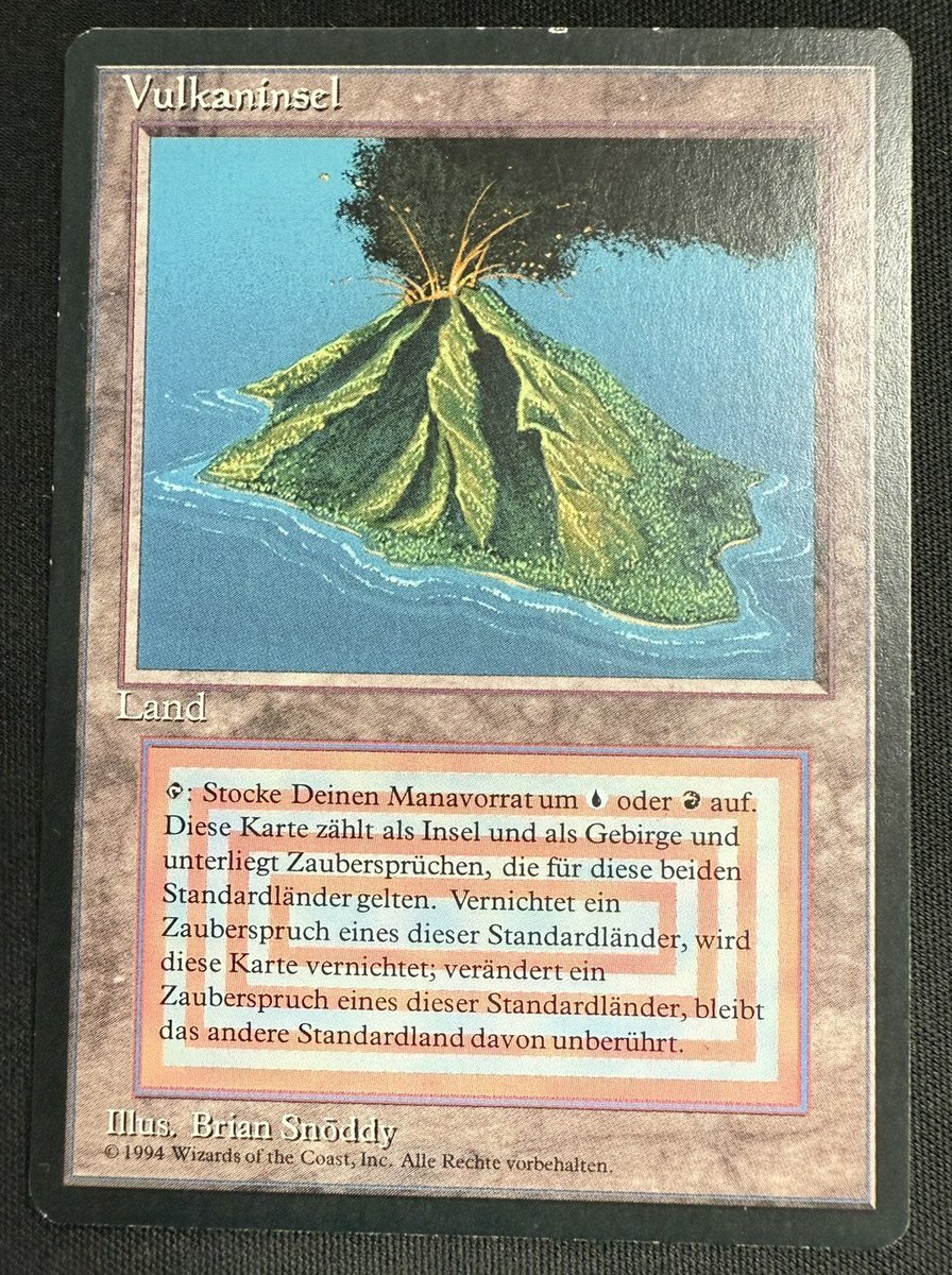 FBBドイツ語の《Volcanic Island》が入荷しました！ 状態はSPとなり