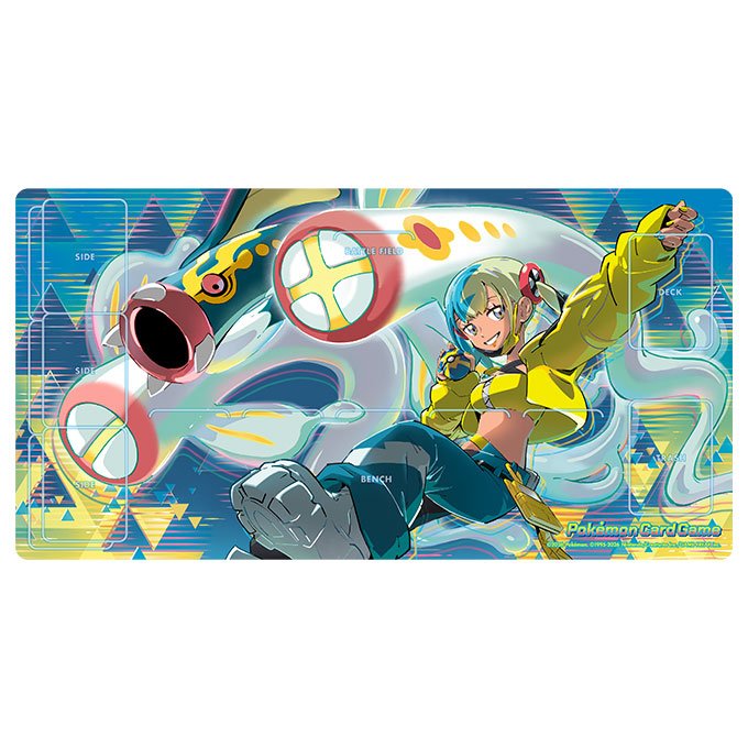 ラバープレイマット カナリィ＆メガシビルドン ・デッキシールド