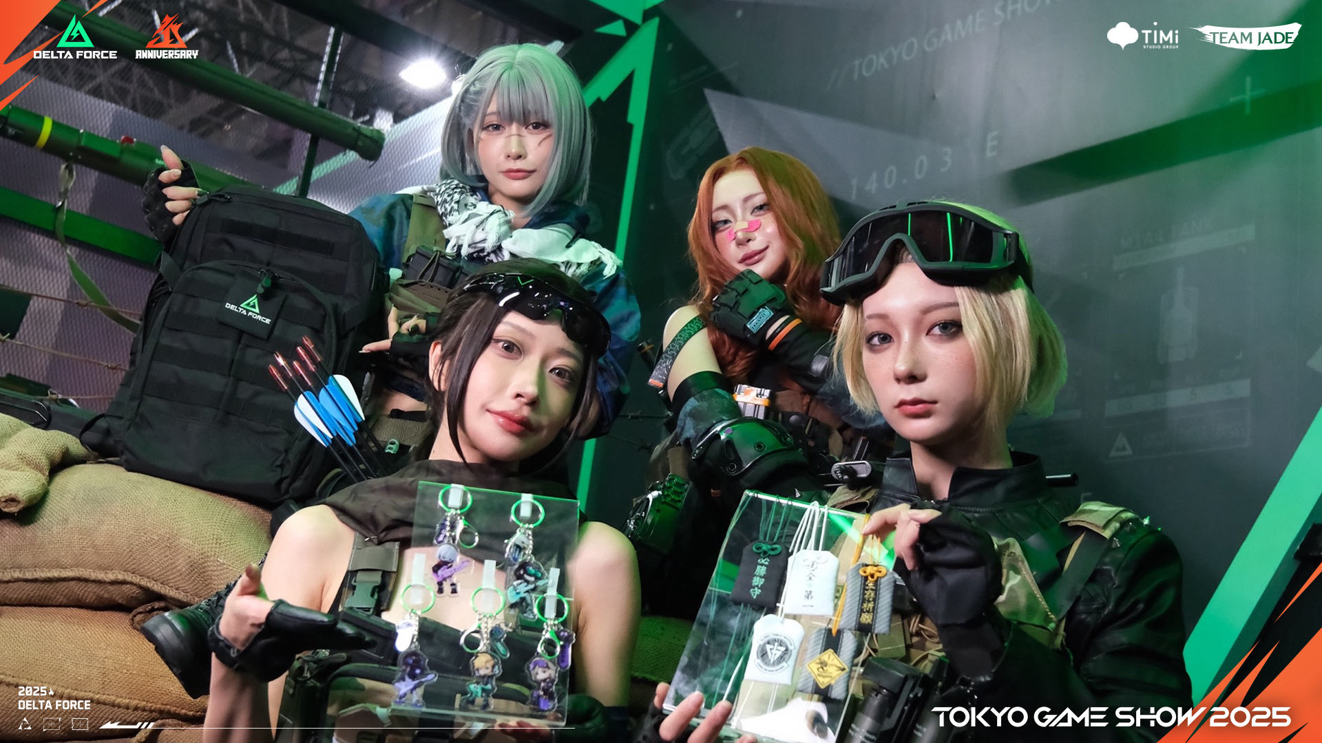 TGS Riot Games 非売品 コスプレイヤー オリジナルキーチェーン