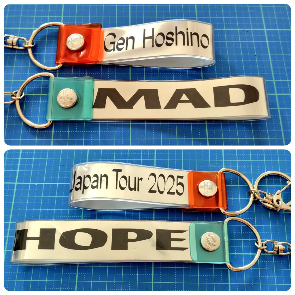 MADHOPE感想 #星野源 今回の銀テを1ブロック丸ごとタワレコ銀テープ