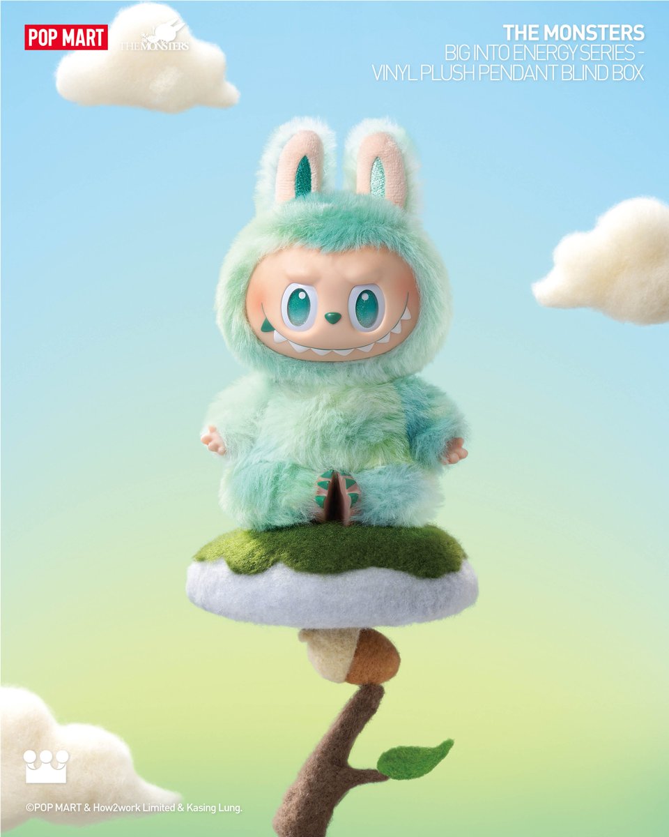 THE MONSTERS Big into Energy シリーズ ぬいぐるみペンダント購入抽選