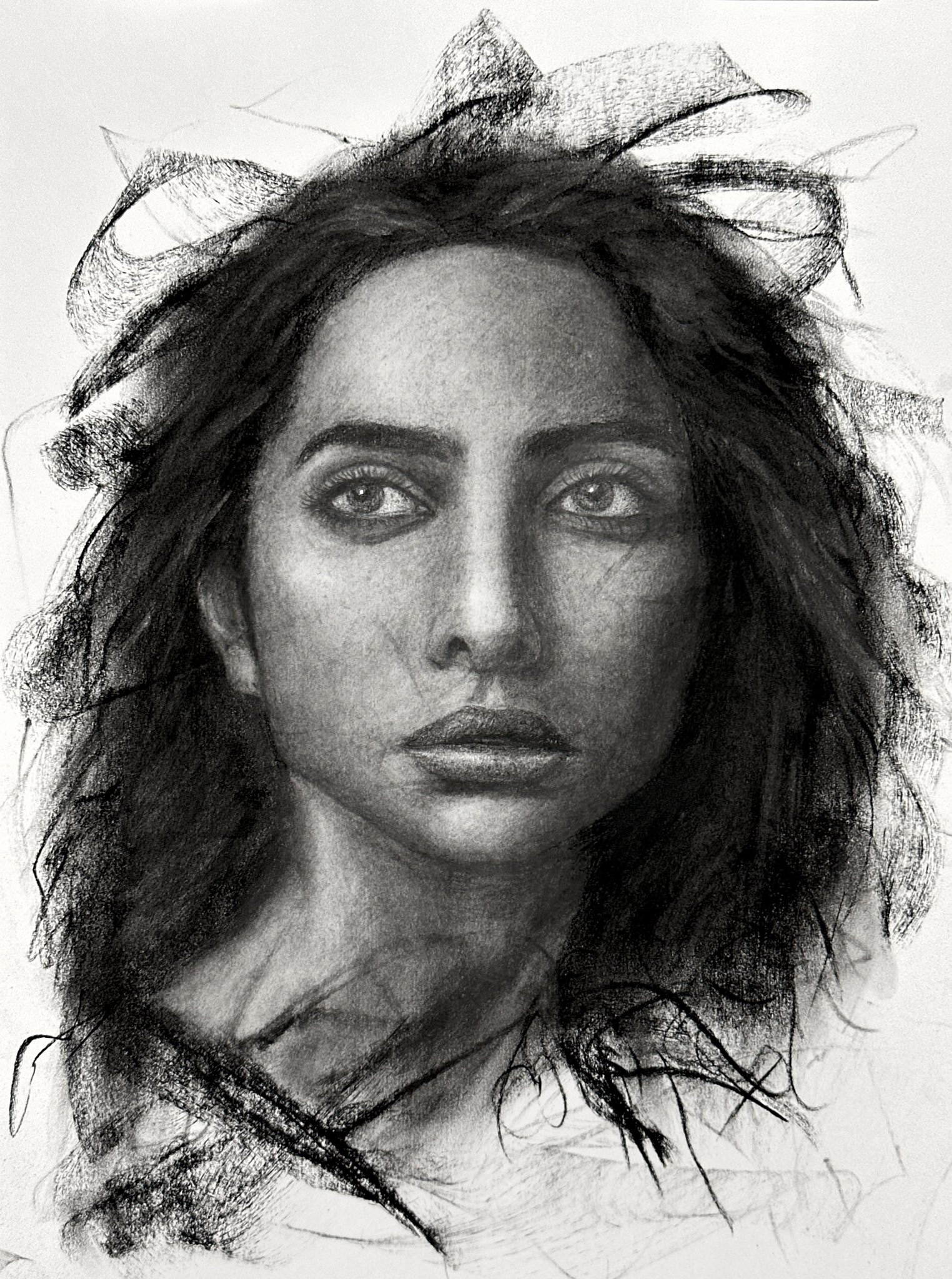 CAGRAIN CANSO 作 鉛筆画 / 木炭画 CAGRAIN CANSO 作 鉛筆画 / 木炭画