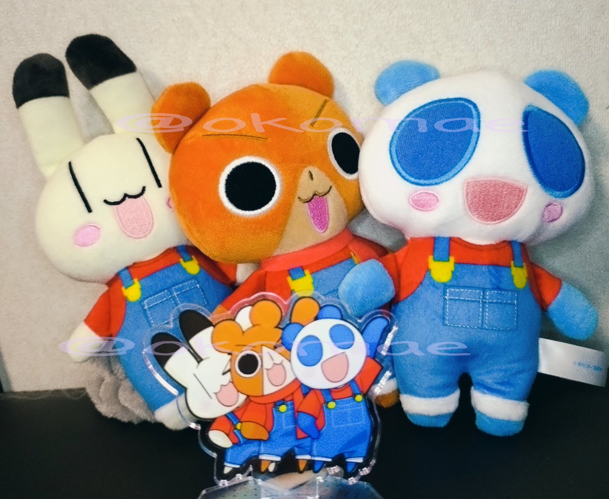 サンプルいただきました ✨🐰🐻🐼✨ うぐぅ〜～～か