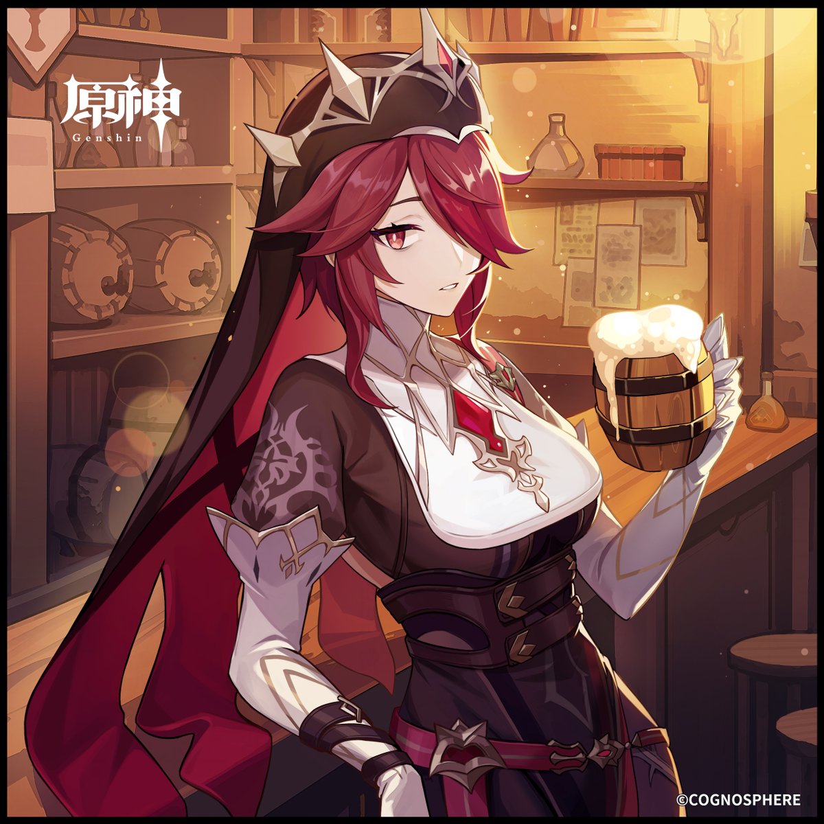 原神_キャラ生誕祭 【#ロサリア生誕祭】 当直のシスターから聞いた