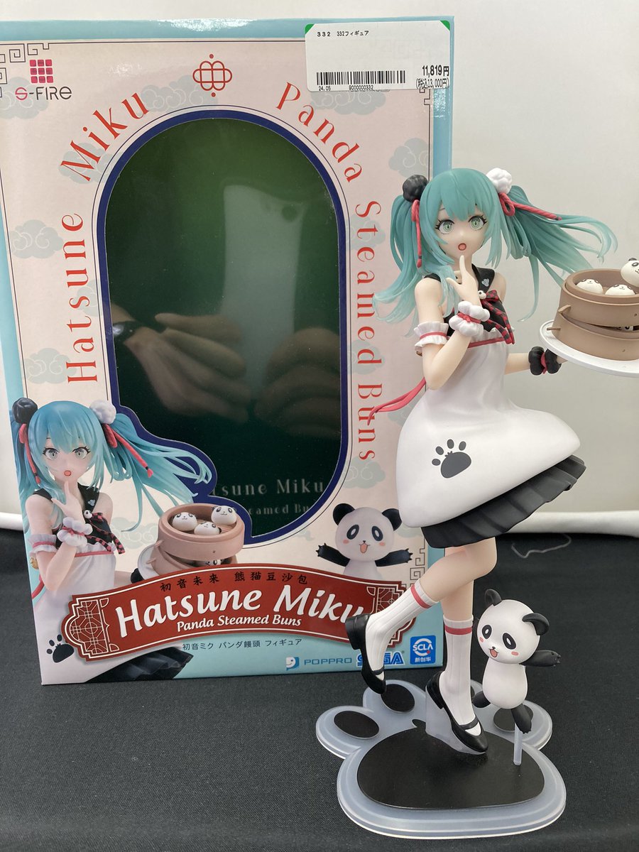 入荷のおしらせ】 S-FIRE 初音ミク パンダ饅頭 のフィギュアをお売り