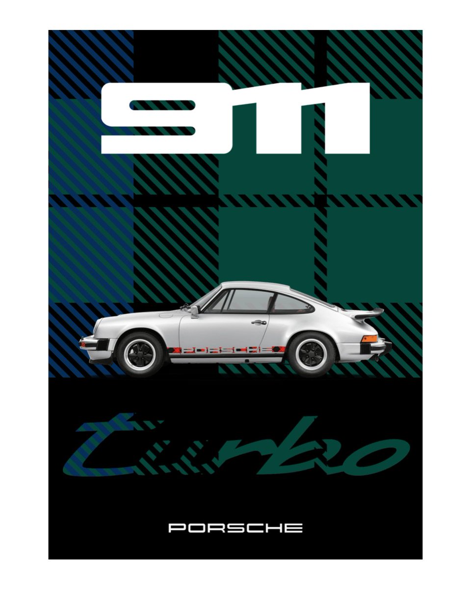 60年以上に渡ってPorscheのアイコンと称された911。 Porsche Poster