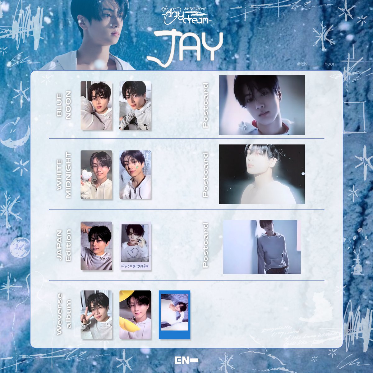 🍥⸝꙳ ⁡ ENHYPEN 2nd Studio Repackage Album ROMANCE : UNTOLD