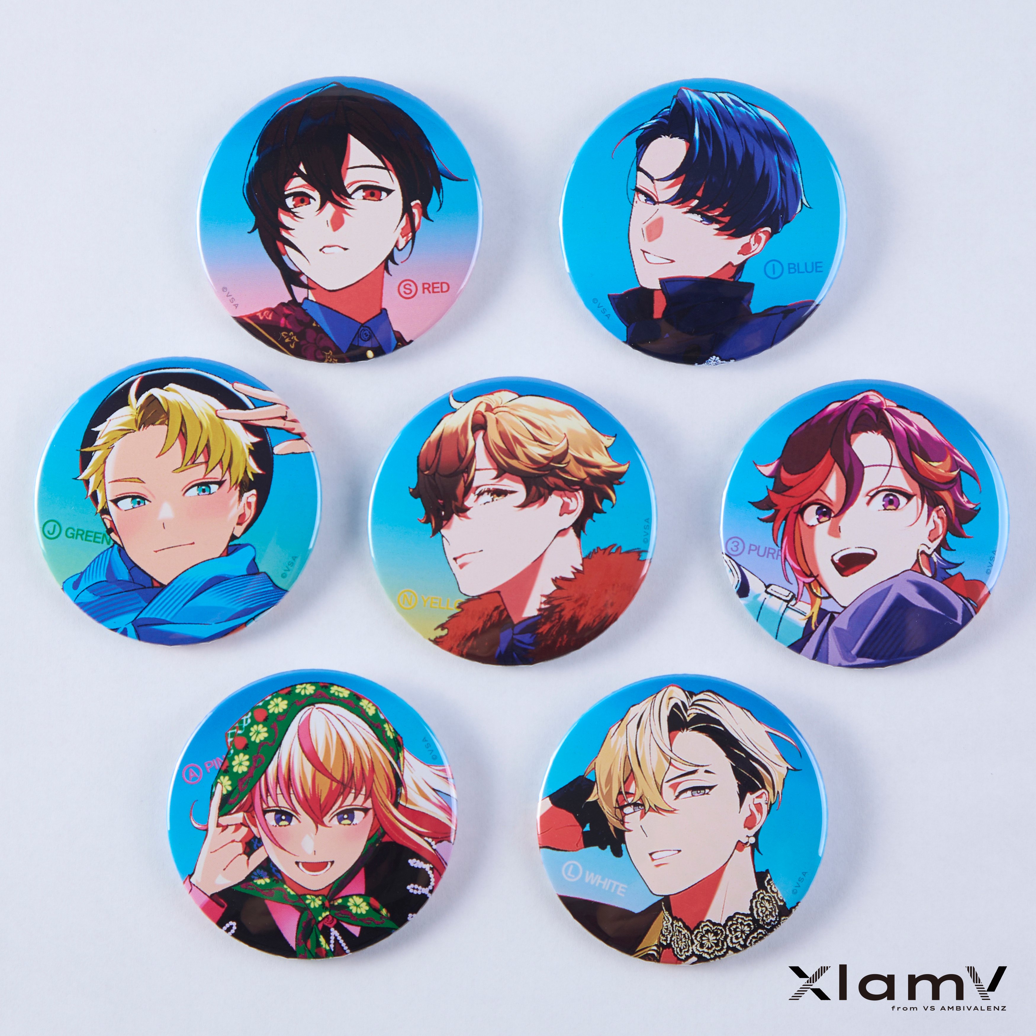 ビバレン XlamV レオン 缶バッジ 1stLIVE 70個セット ビバレン XlamV
