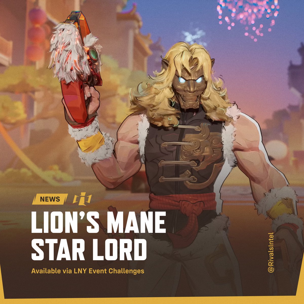 New #MarvelRivals FREE Event Skin: 'Lion's Mane' Star-Lord