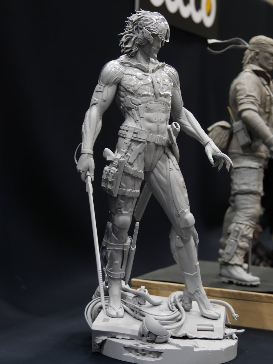 ワンフェス2025冬 レポート1 「Metal Gear Solid 4／雷電 1/6スケール
