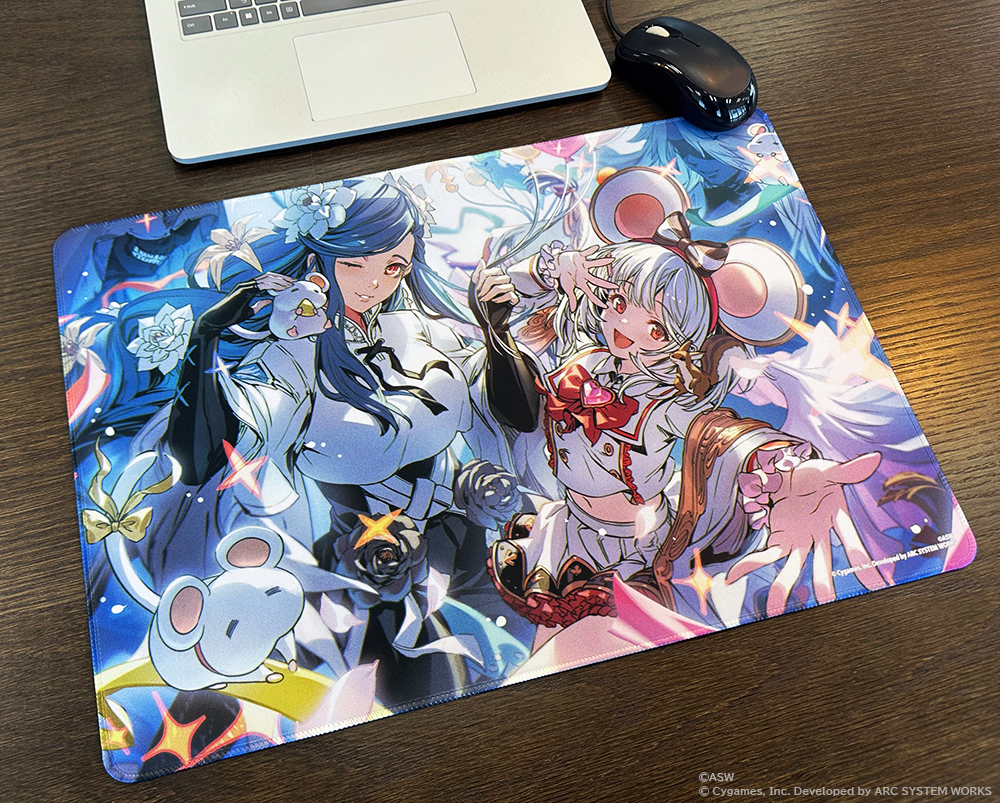 GBVS Cygames Cup 2025 ラバーマット／ デスクマットや大型マウス