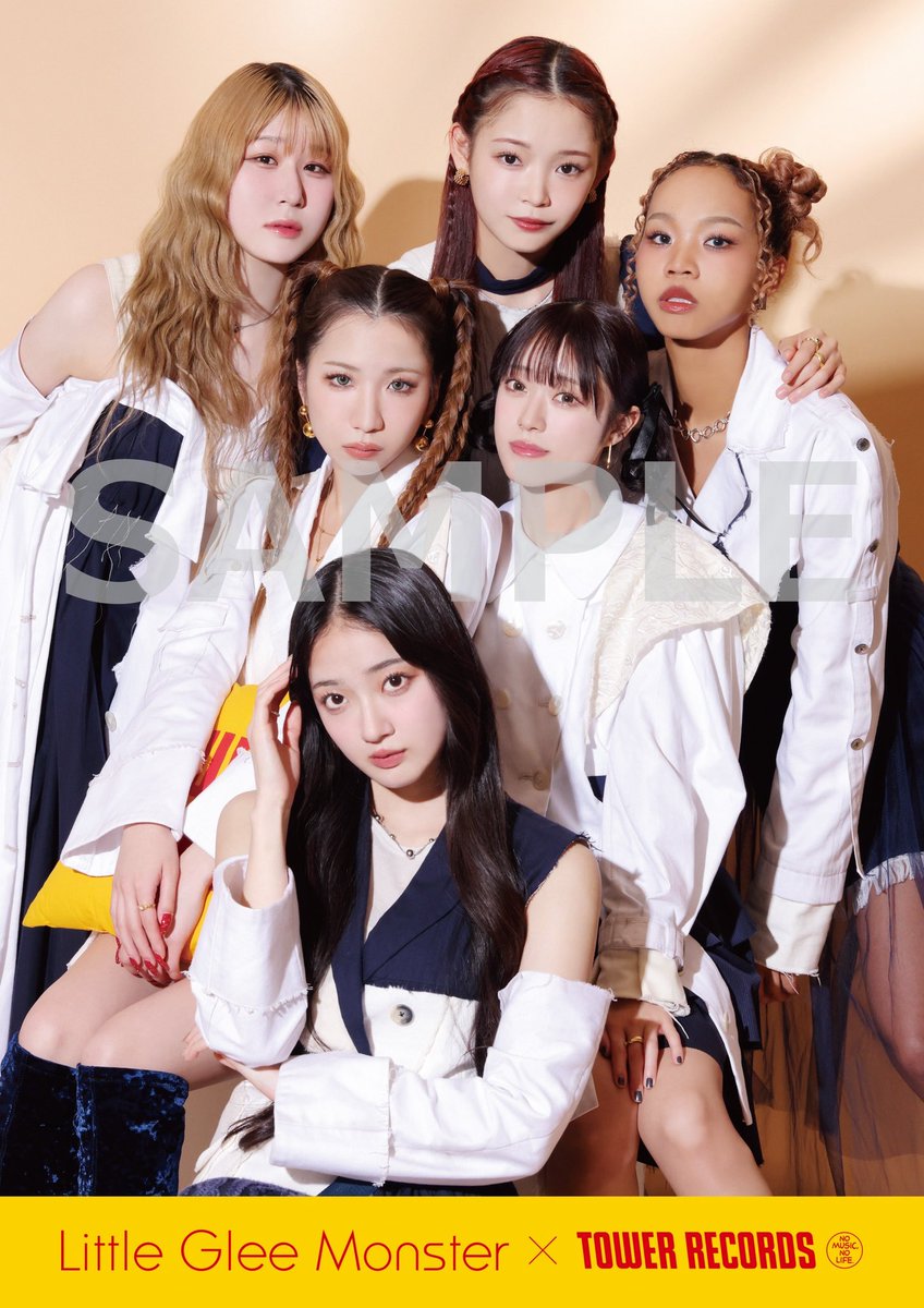 Little Glee Monster「Ambitious」×TOWER RECORDS 実施決定