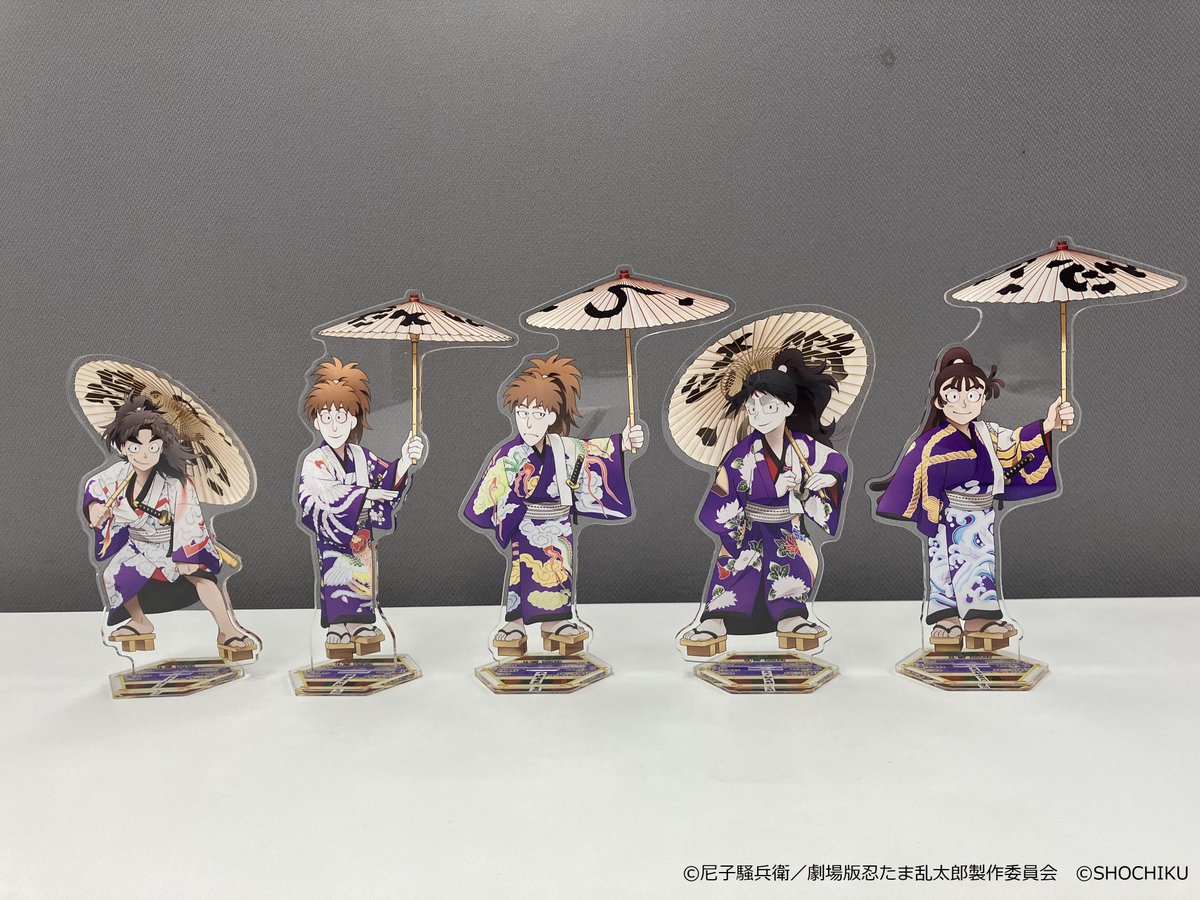 ◤ #かぶく忍術学園極楽温泉の段 オリジナルグッズ紹介 ◢ 💣アクリル