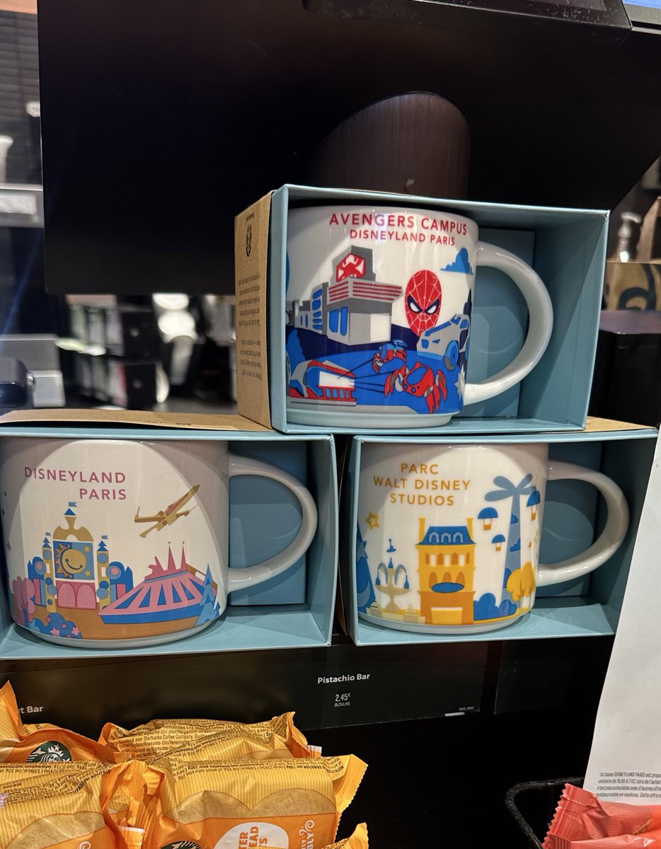 ディズニーランドパリ ディズニーヴィレッジのスタバで販売中の