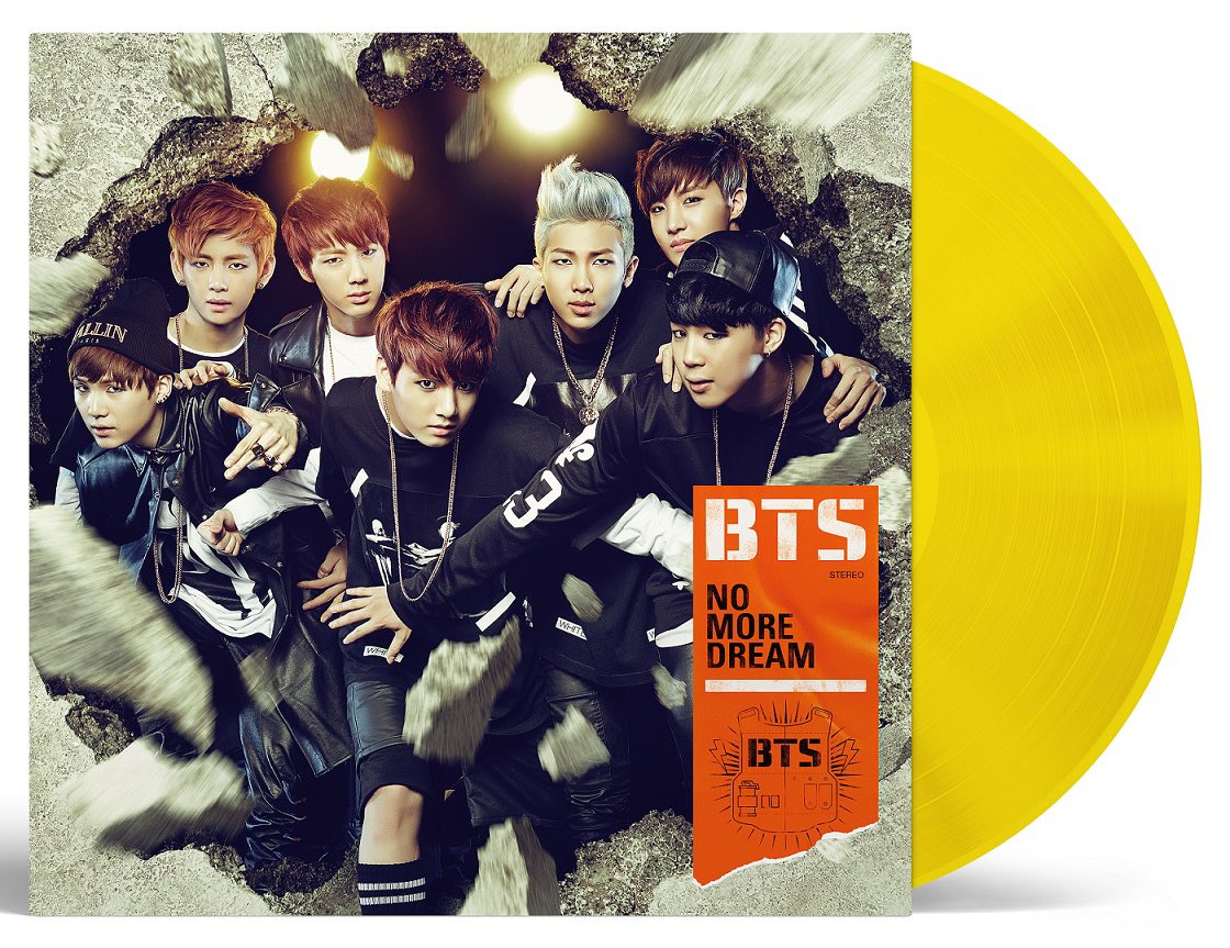 BTS - NO MORE DREAM Japanese Ver. A 12-inch vinyl of 'NO MORE