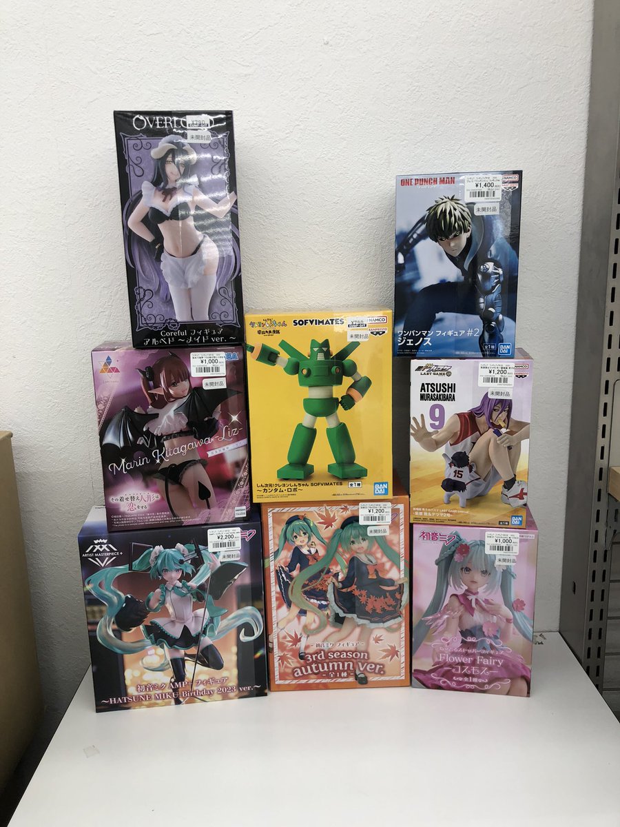 ⭐️フィギュア入荷情報⭐️ フィギュア多数入荷しました😳🩷🎶