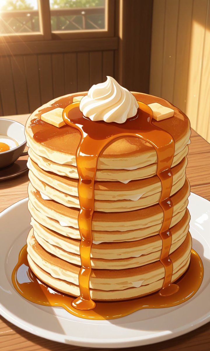 今日のパンケーキ！