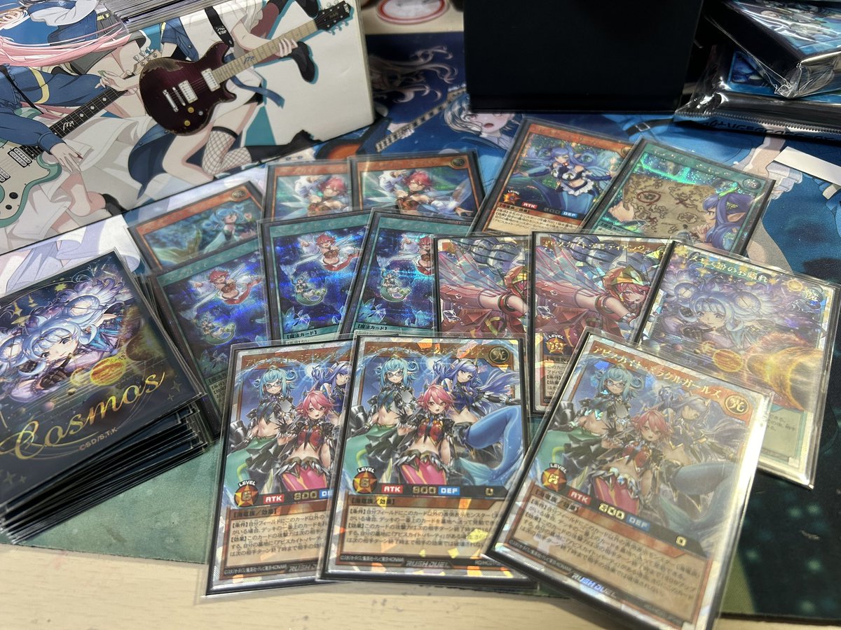 アビスカイト🫶コスモス姫🫶 お高ぇデッキを借りてきました… 時価約55k