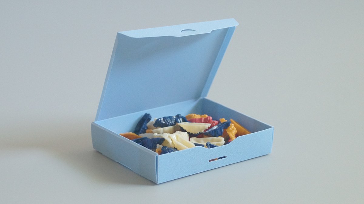 新モデルFoldingBoxを追加しました #bento3d 同じサイズの立体箱を印刷