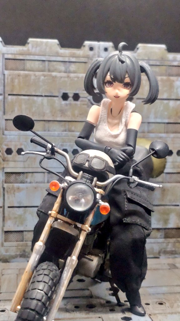 アオシマ 1/12 ゆるキャン△ SEASON3 土岐綾乃のミニバイク完成。 人生