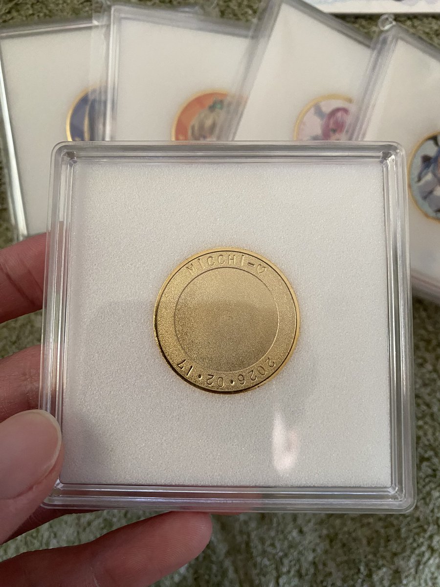 2025年フェスタのメダルも売ってたから刻印してきたぜ！ メダルって