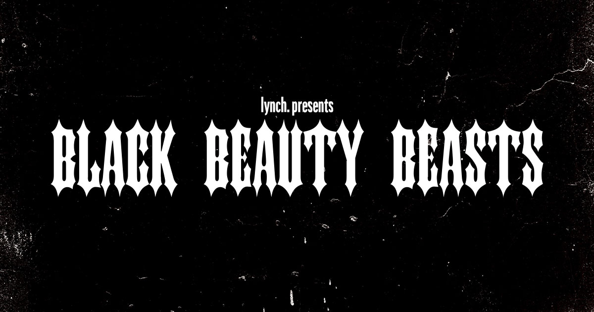 lynch. presents 「BLACK BEAUTY BEASTS」特設サイト 2025
