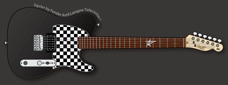 Squier by Fender Avril Lavigne Telecaster : テクイラのコトホギです。