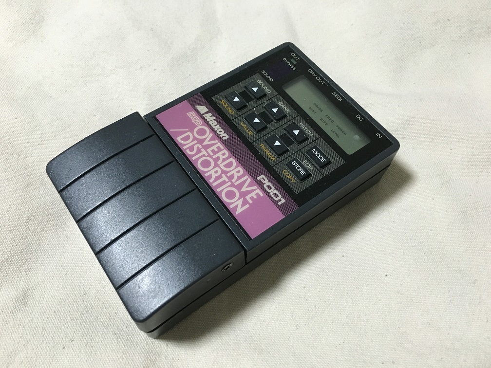 Maxon“POD1 OVERDRIVE / DISTORTION” : 【○八】マルハチBlog