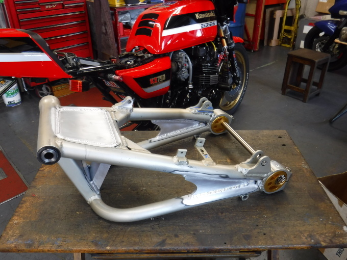 Z K936 当時物 純正 Z750FX 2型 スイングアーム 0045 検) 3型 KZ750E 750