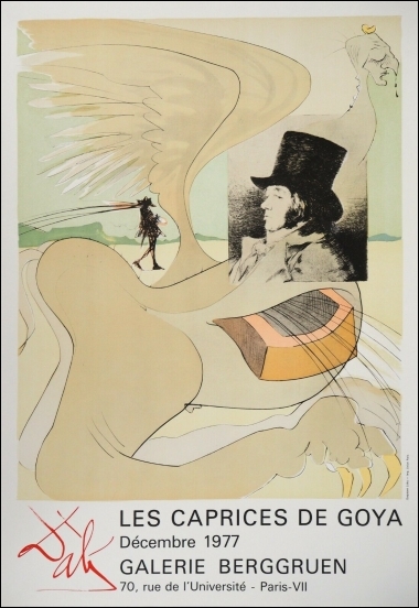 サルバドール・ダリの版画集図録「Les Caprices de Goya de Salvador