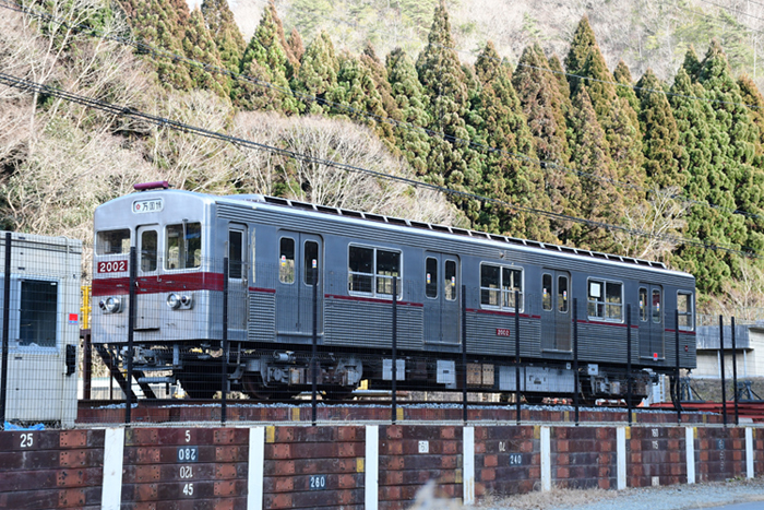 北大阪急行電鉄の保存車たち : 饂飩と蕎麦