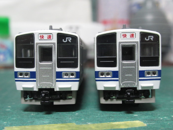 トミックスの211系シティライナー考古学 : 赤い電車は臼い線