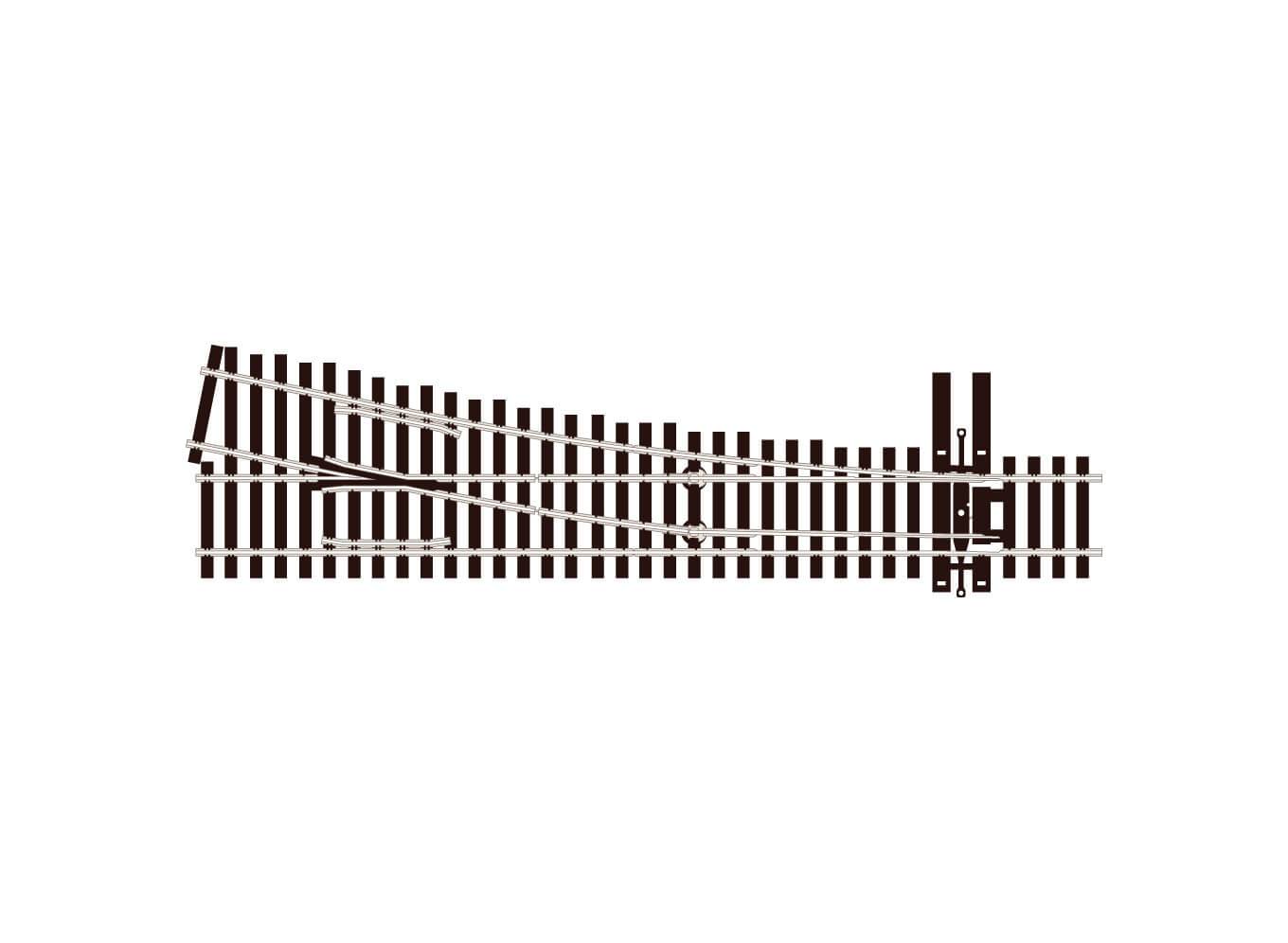 Turnout, 5th Radius, Right Hand – PECO