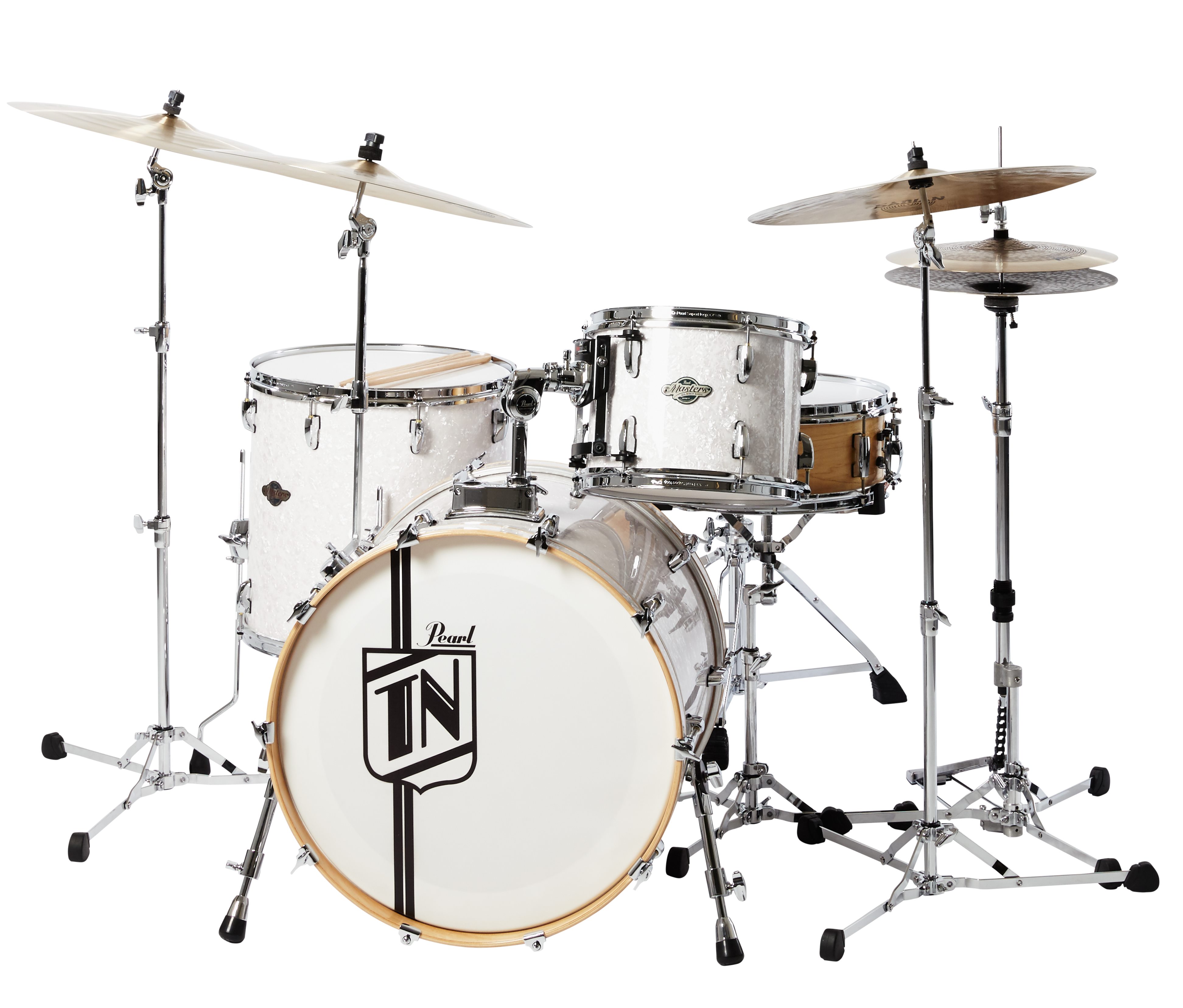バスドラムの上からシンバルを直接マウントするためのブラケットCymbal