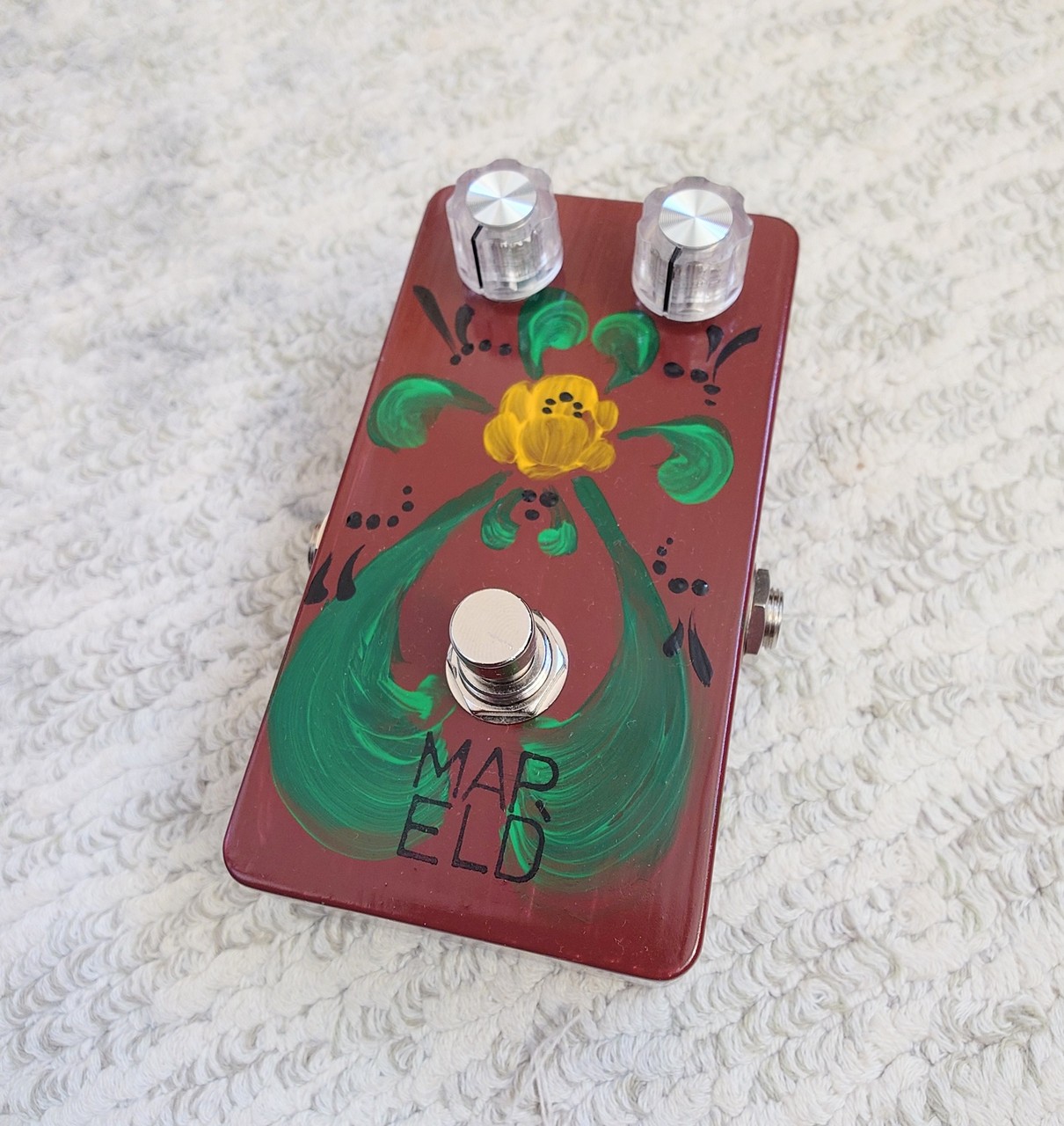 Animals Pedal Custom Illustrated 029 Surfing Bear Overdrive by