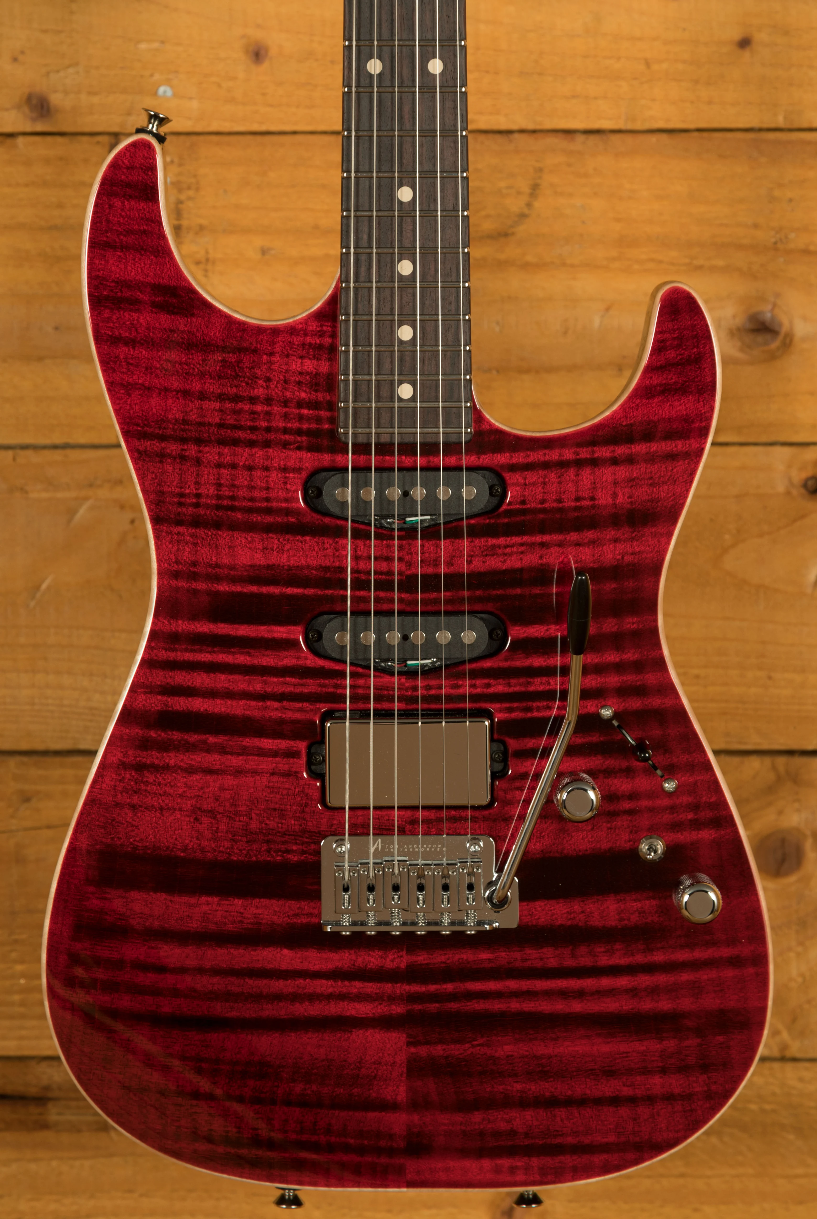 Tom Anderson Drop Top | Cajun Red w/Binding