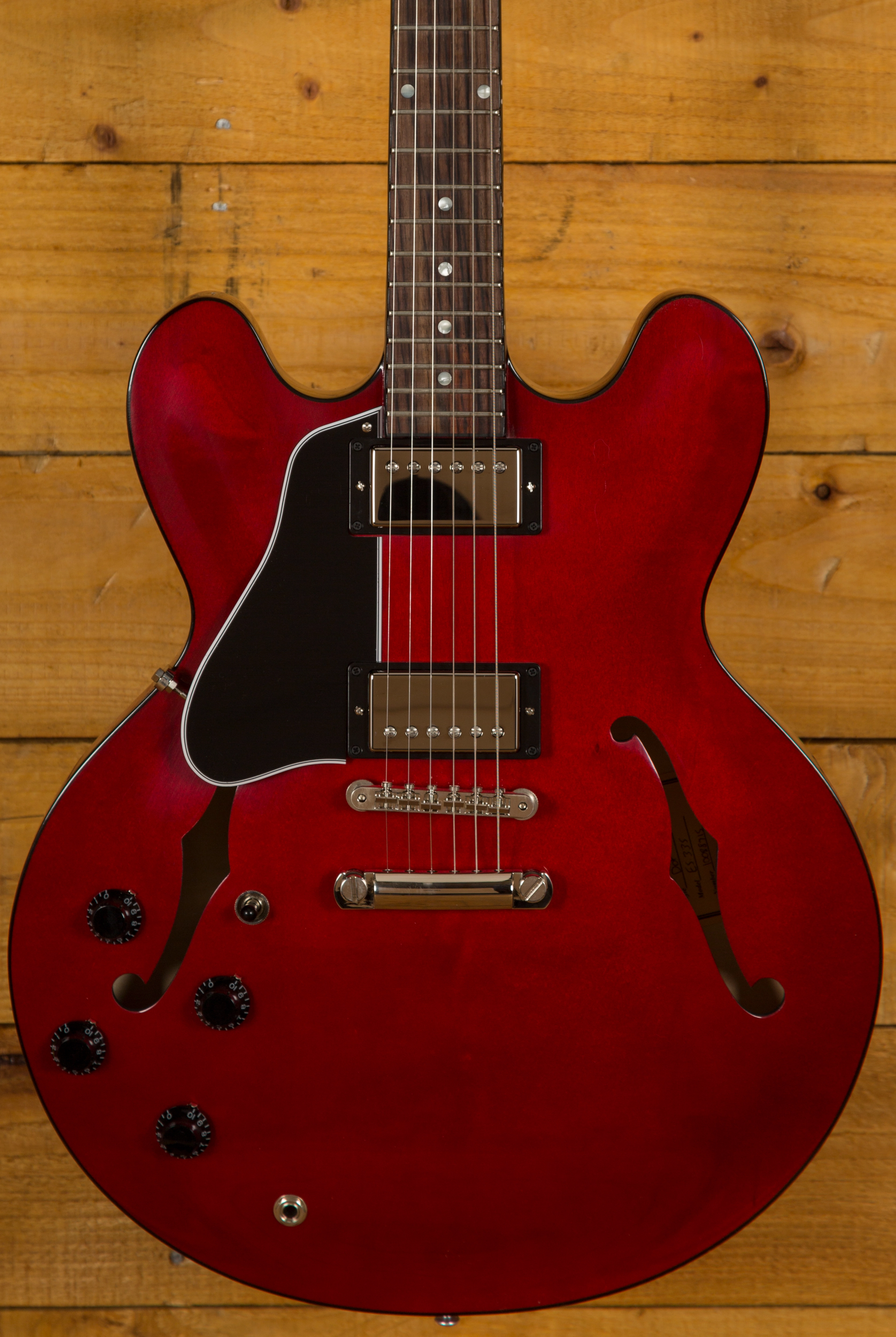 Gibson Memphis 2018 ES-335 Dot Studio Wine Red Left Handed
