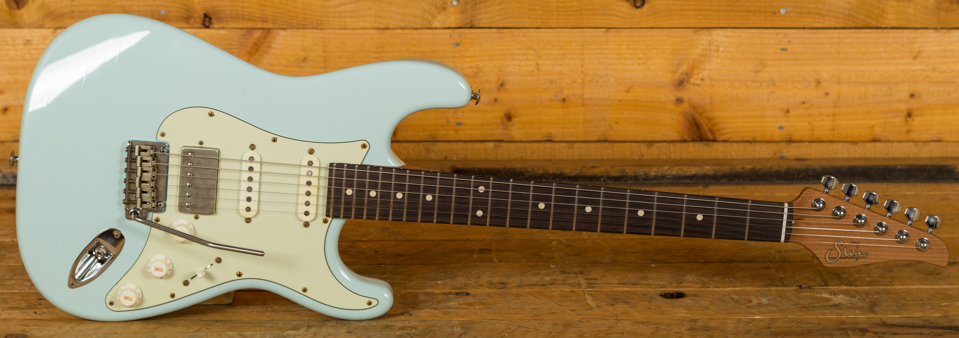 Suhr Classic S Antique Roasted - Sonic Blue