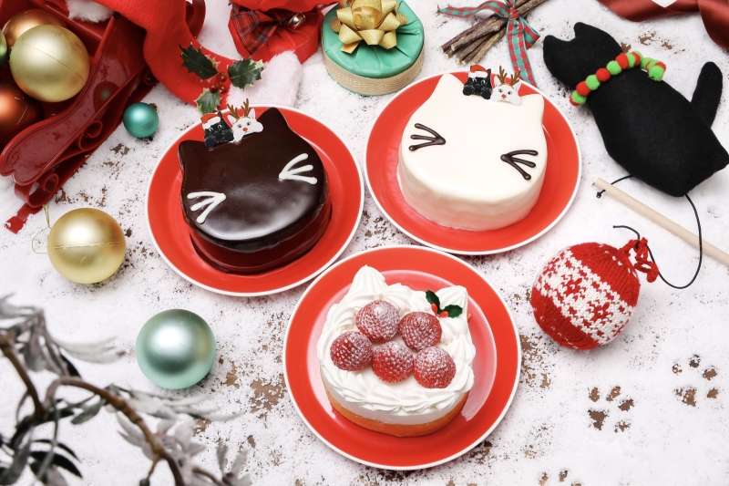 オールハーツ・カンパニー、「ねこねこ」クリスマスケーキの予約受付