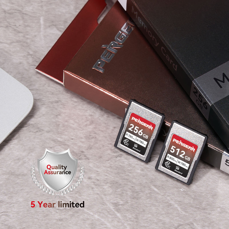 Pergear VPG200 標準 256GB CFexpress タイプ A メモリーカード (Sony