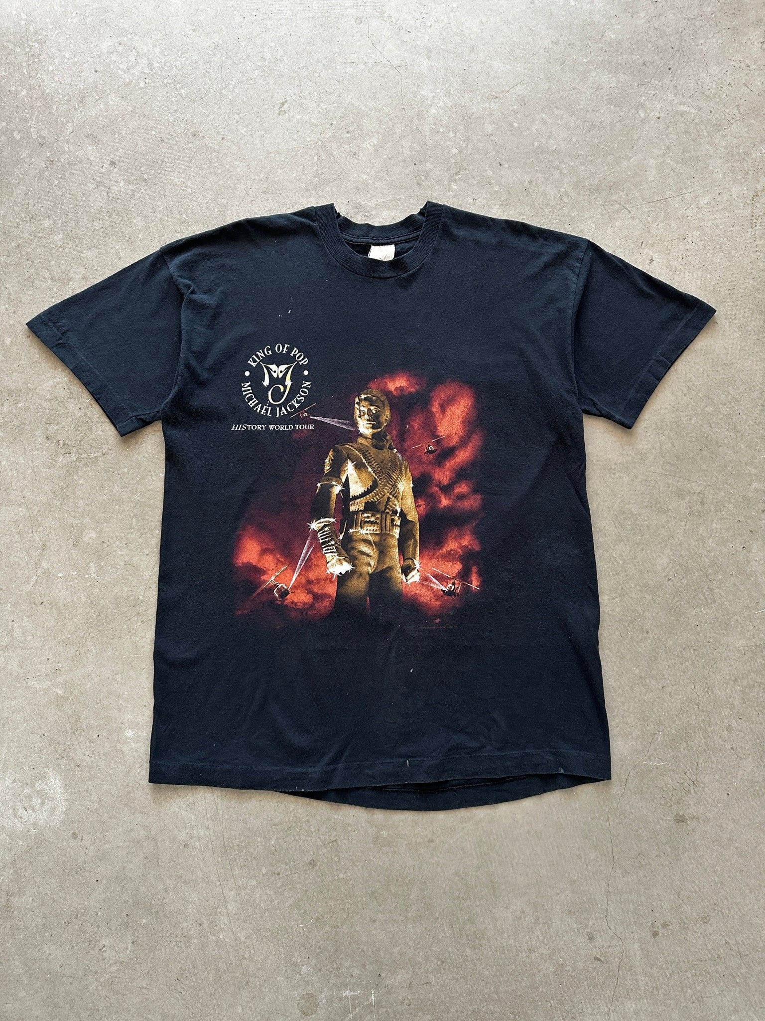 1996 Michael Jackson History Tour T-Shirt - XL – Permanent Orbit