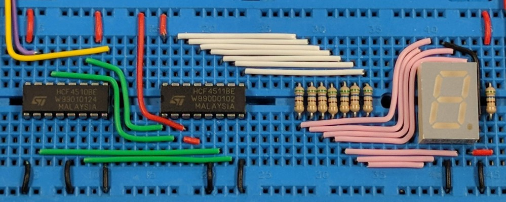4511 Decoder and Latch