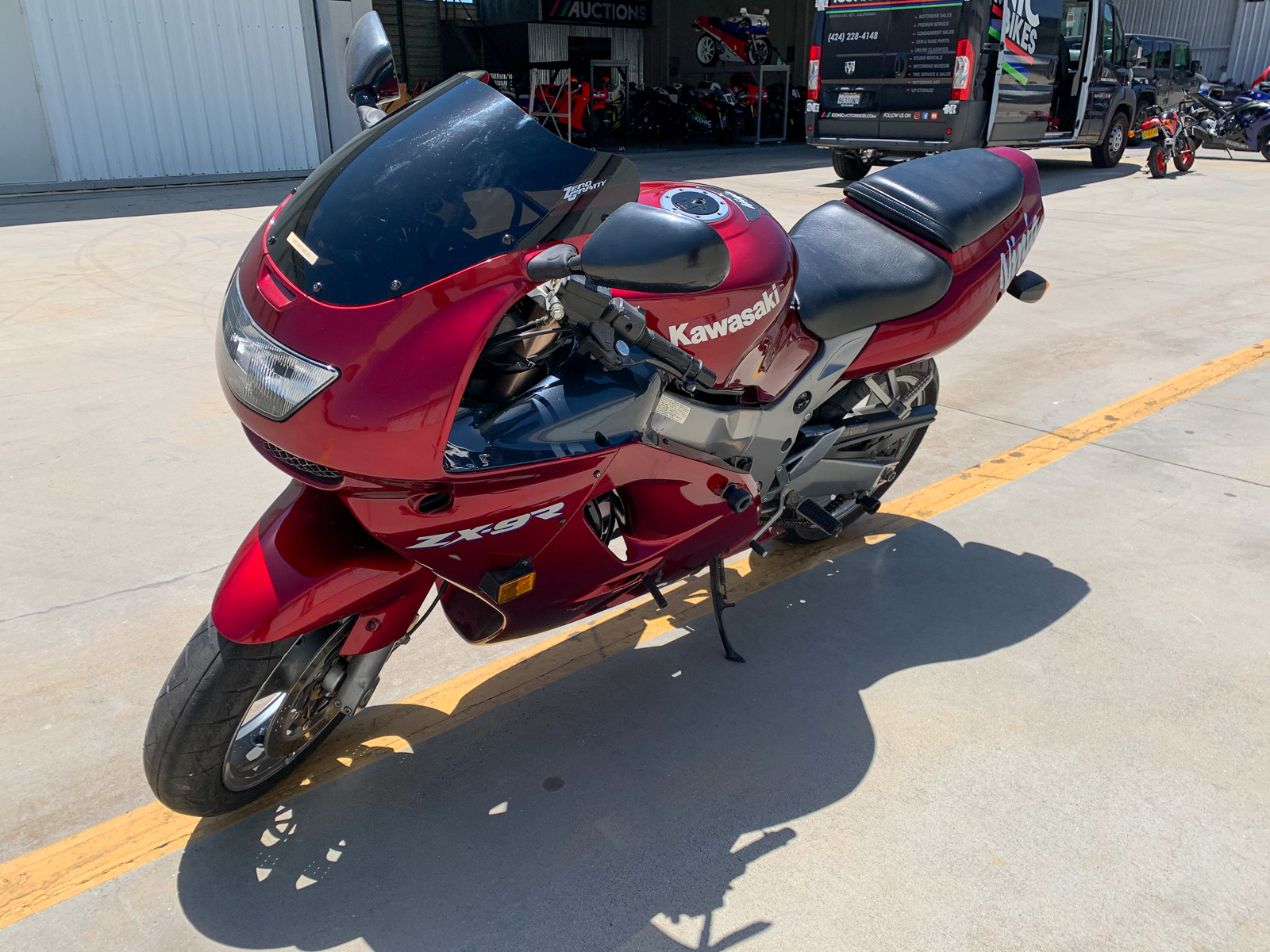 No Reserve – 1995 Kawasaki Ninja ZX-9R Rolling Chassis – Iconic