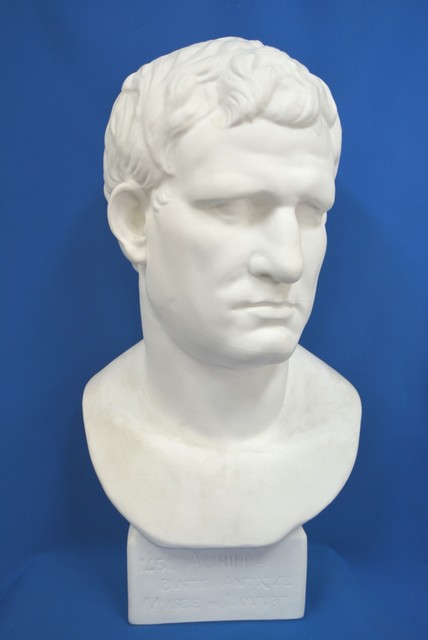 石膏像 AGRIPPA 1451 アグリッパ デッサン用 高さ58cm （ 民芸品）の