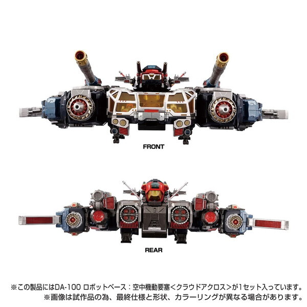 タカラトミー DA-100 ロボットベース:空中機動要塞＜クラウドアクロス