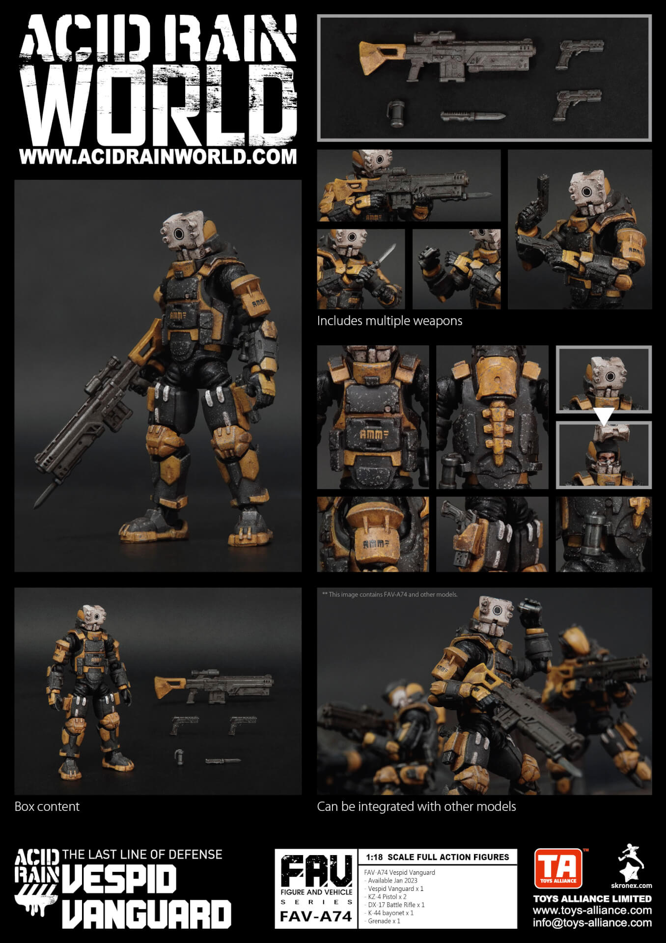 Acid Rain FAV-A74 Vespid Vanguard - Pocket In Action Club