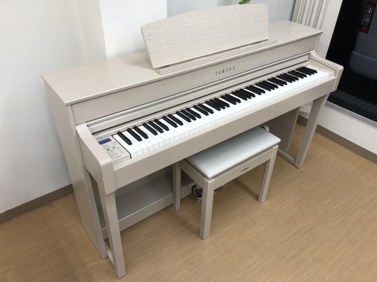 電子ピアノ YAMAHA CLP-645WA 2018年製 木製鍵盤 中古 現行モデル