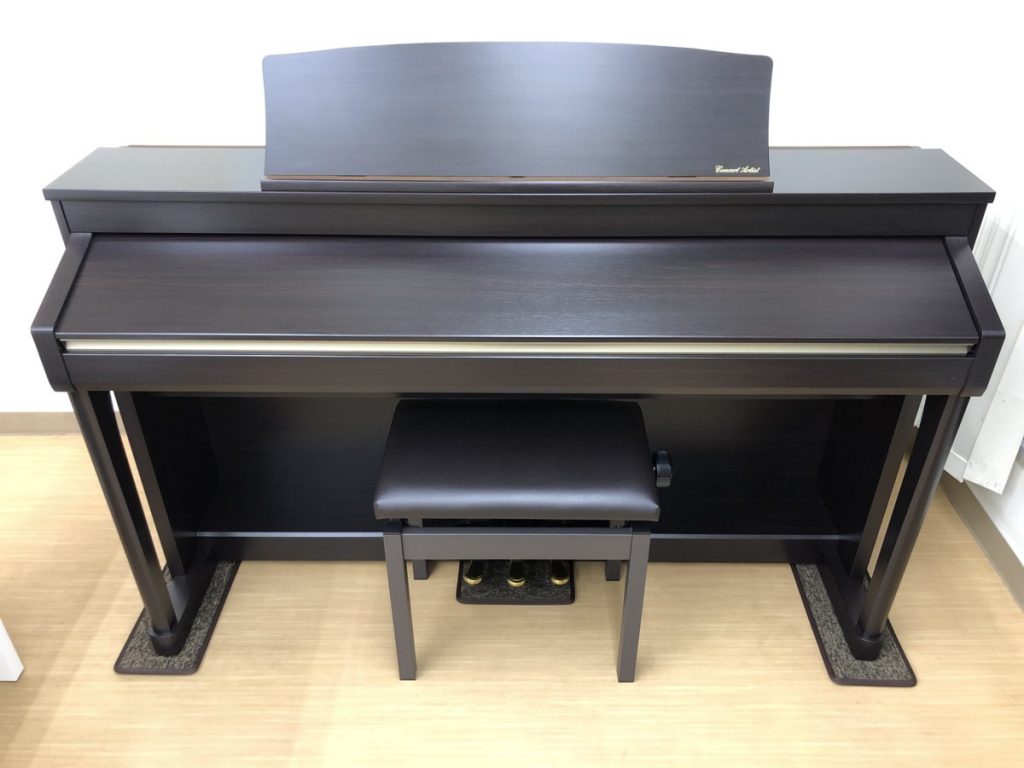KAWAI CA67R 2015年製 中古 電子ピアノ 椅子付き 木製鍵盤 ローズ